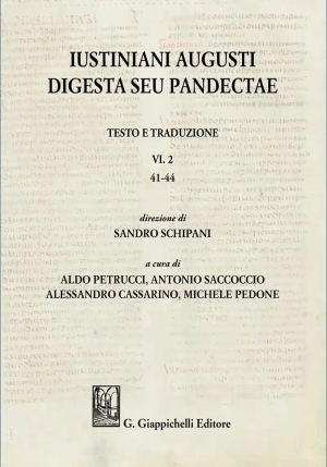 Iustiniani Augusti Digesta Seu Pandectae fronte