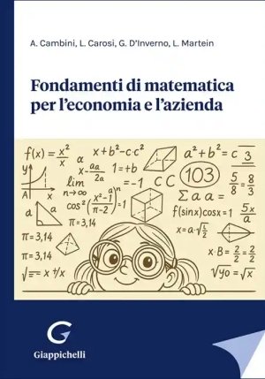 Fondamenti Di Matematica Econ.e Azienda fronte