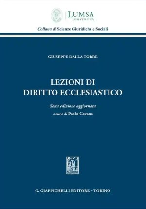 Lezioni Diritto Ecclesiastico 6ed.agg. fronte