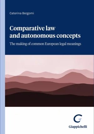 Comparative Law And Autonomous Concepts fronte