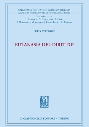 Eutanasia Del Diritto fronte