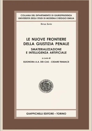 Nuove Frontiere Giustizia Penale fronte