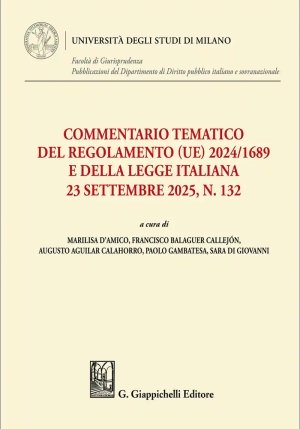 Commentario Tematico Regolamento Ue fronte