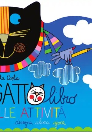 Gattolibro Da Colorare fronte