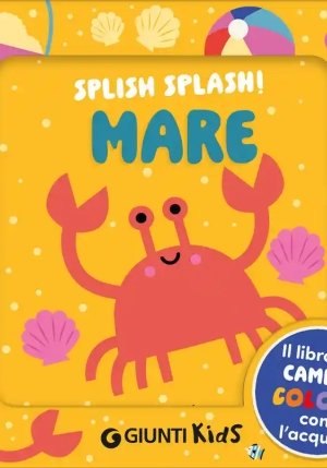Splish Splash. Mare (libro Bagno) fronte