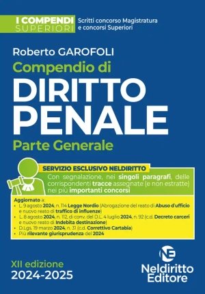 Compendio Diritto Penale P.gen.2024 Sup. fronte