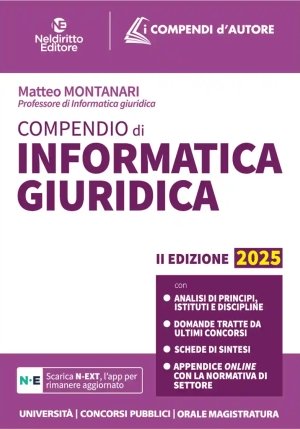 Compendio Informatica Giuridica 2025 fronte
