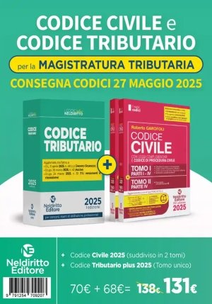 Kit 2v - Magistratura Tributaria 2025 - Civile + Tributario fronte