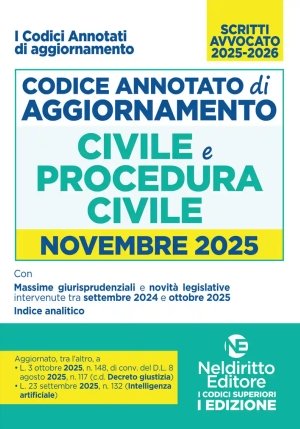 Codice Aggiornamento Civile E Pr.civile fronte