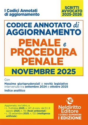 Codice Aggiornamento Penale E Pr.penale fronte