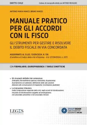 Manuale Pratico Accordi Con Il Fisco fronte