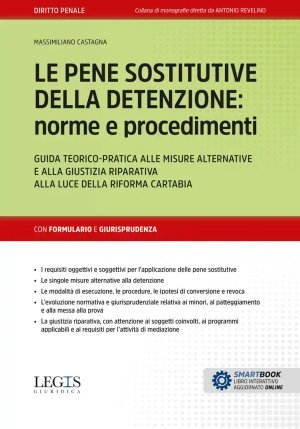 Pene Sostitutive Della Detenzione fronte