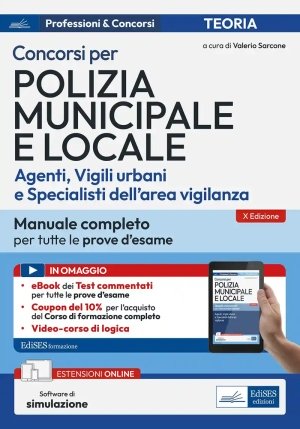 Polizia Municipale E Locale - Manuale Completo fronte