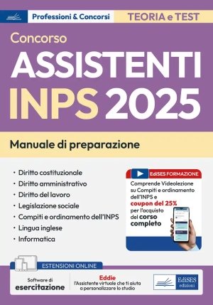 Assistenti Inps 2025 - Manuale fronte