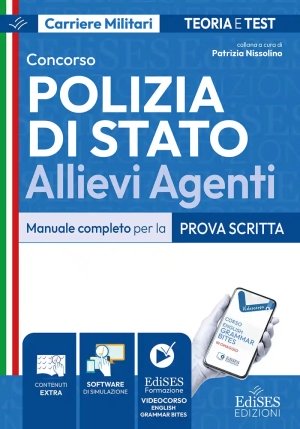 Allievi Agenti - Polizia Di Stato - Manuale Prova Scritta fronte