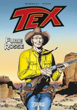 Tex Furie Rosse fronte