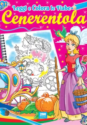 Leggi E Colora Le Fiabe Cenerentola fronte