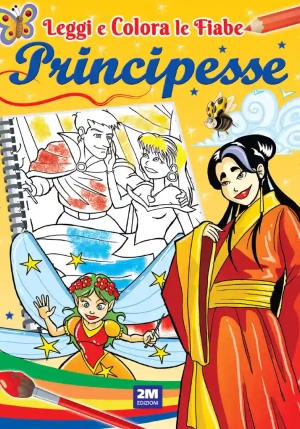 Leggi E Colora Le Fiabe Principesse fronte