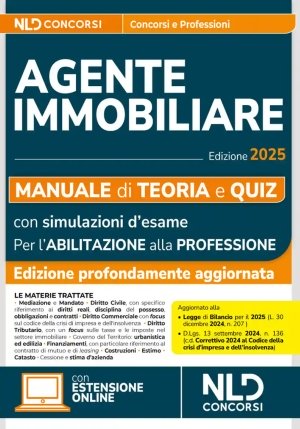 Agente Immobiliare Manuale 2025 fronte