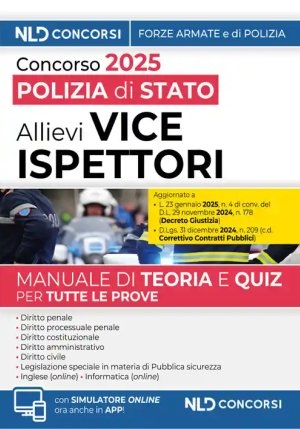 Allievi Vice Ispettori Pol.stato 2025 fronte
