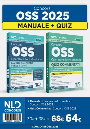 Kit Oss Man. Quiz Concorso 2025 fronte