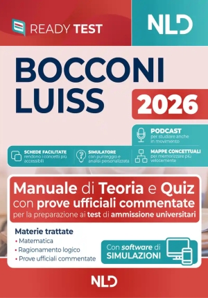 Ready Test Bocconi Luiss 2026 fronte