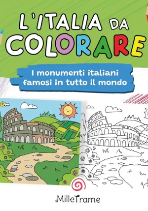 Italia Da Colorare fronte