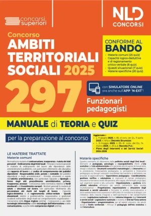 297 Funzionari Pedagogisti Ats fronte
