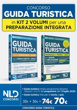 Kit Guida Turistica 2025 2vol. fronte