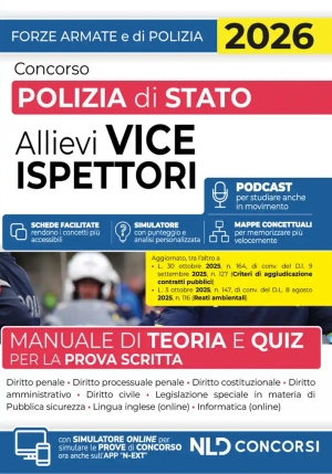 Allievi Vice Ispettori Pol.stato 2026 fronte