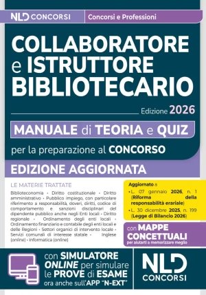 Collaboratore Istrut.bibliotecario 2026 fronte