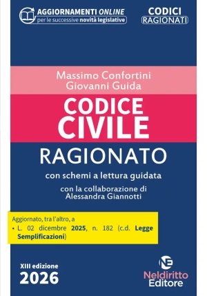 Codice Civile - Ragionato 13ed fronte