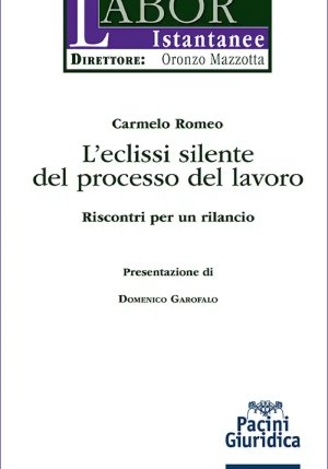 Eclissi Silente Processo Del Lavoro fronte