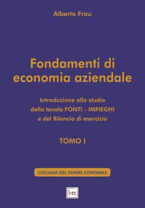 Fondamenti Di Economia Aziendale Tomo 1 fronte