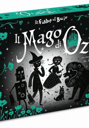Mago Di Oz Illustrato Con Torcia fronte