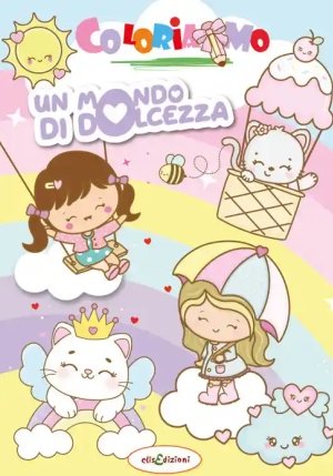 Mondo Di Dolcezza Libro Da Colorare fronte
