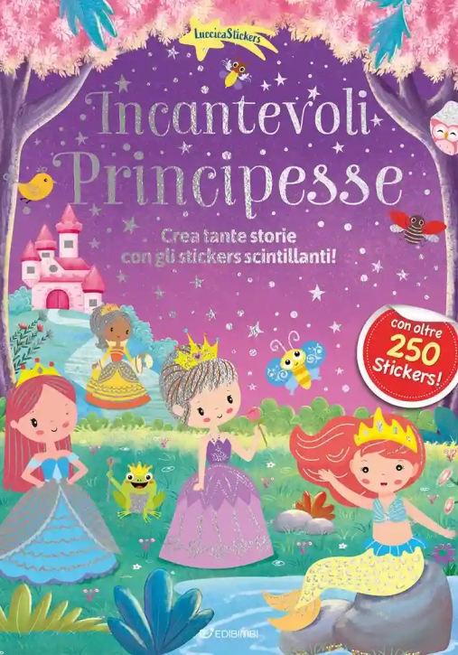 Immagine 0 di Luccica Stickers Incantevoli Principesse