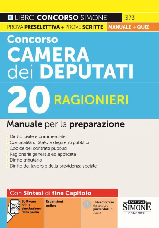 Immagine 0 di 20 Ragionieri Camera Deputati 2026