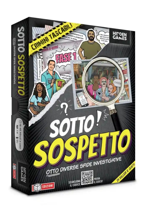 Immagine 0 di Sotto Sospetto (otto Diverse Sfide Investigative)