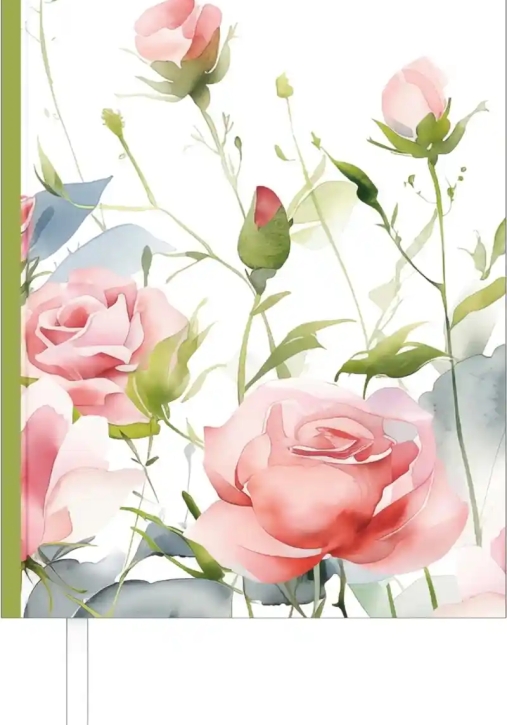 Immagine 0 di Agenda Giornaliera 12 Mesi 2026 Style Roses Cm 15x21