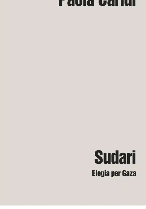 Immagine 0 di Sudari. Elegia Per Gaza