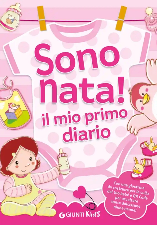 Immagine 0 di Sono Nata Mio Diario 25 Ninne Nanne Qrc
