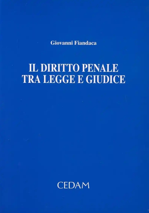 Immagine 0 di Il Diritto Penale Tra Legge E Giudice.