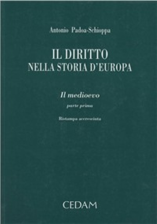 Immagine 0 di Diritto Storia Europa Med. 1