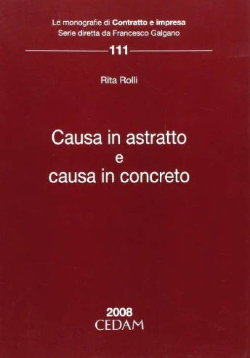 Immagine 0 di Causa Astratto Causa Con