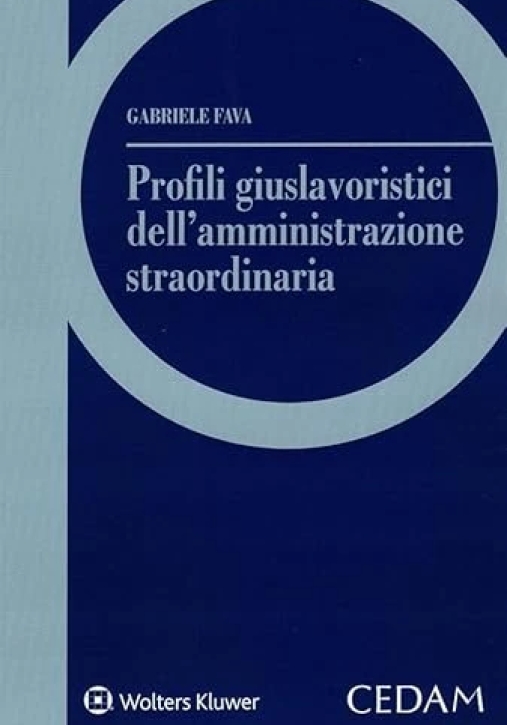 Immagine 0 di Profili Giuslavoristici Amm.ne Straord.