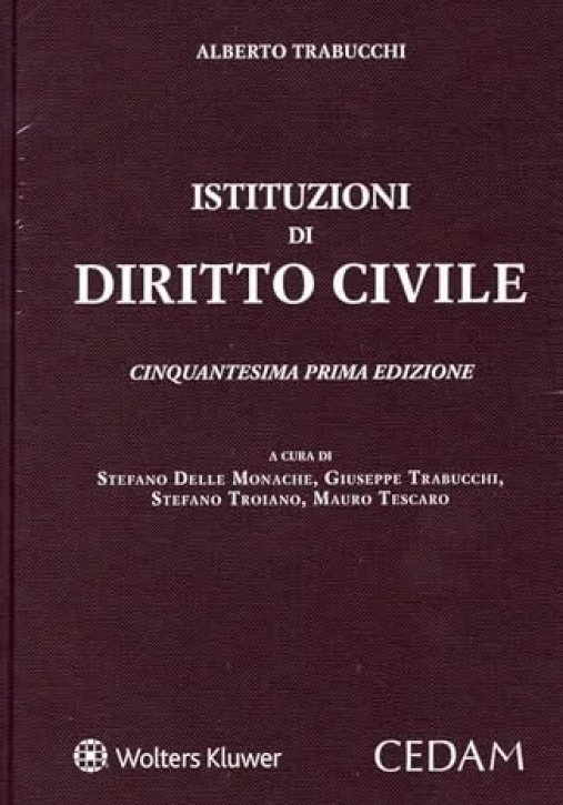 Immagine 0 di Istituzioni Diritto Civile 51 Ed. App.