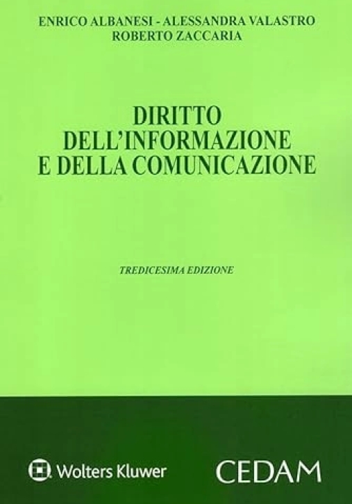 Immagine 0 di Diritto Informazione E Comunicazione 13ed