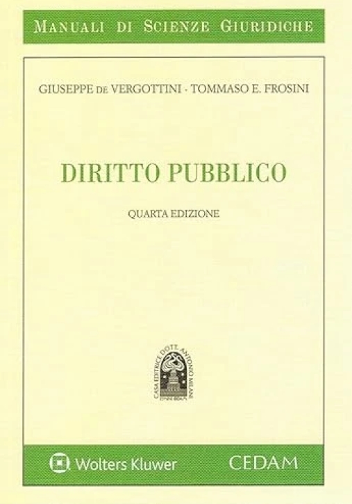 Immagine 0 di Diritto Pubblico 4ed.