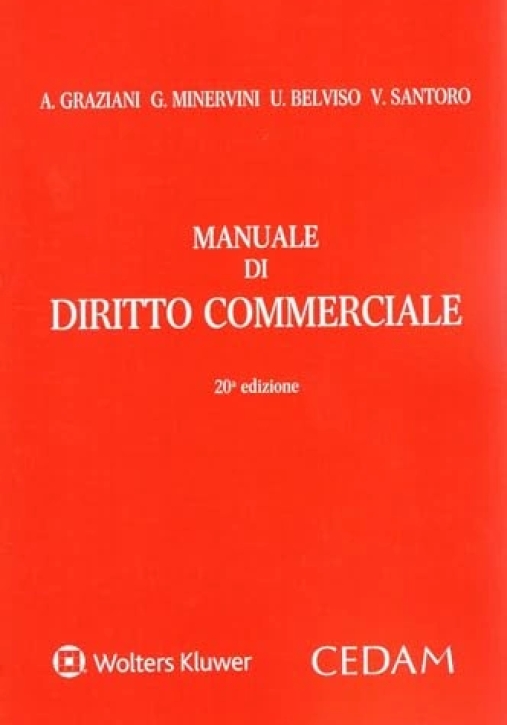Immagine 0 di Manuale Di Diritto Commerciale 20ed.
